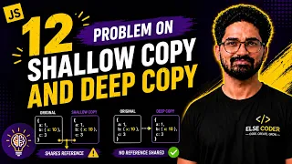12 Logic Building Problems On Shallow Copy And Deep Copy