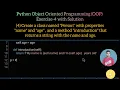 Python OOP Problem Solving 4