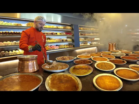 Download MP3 Wie macht man das beste Kunafa der türkischen Küche? Türkisches Streetfood