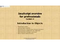 JavaScript lecture 4 Introduction to Objects russian language
