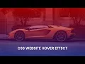 How To Add Gradient Color Hover Effect On HTML And CSS Website