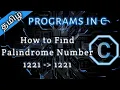 7 Palindrome in C in Tamil