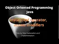 Lecture 15-V1 - OOP in Java