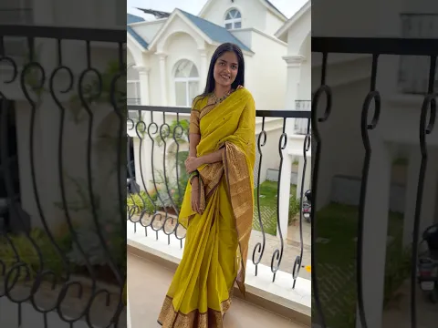 Navarathri Day 6 Transition 💚 #sowbaraniyaramesh #navratri