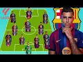 Barcelona Potential Line Depths with Rodri Alvarez Under Hansi Flick Season