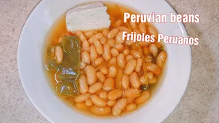 Peruvian beans How to prepare them verosrecipevlogss