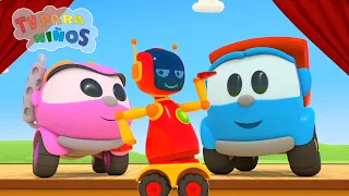 Leo el Camión Canciones Infantiles - Bailemos Looby Lu