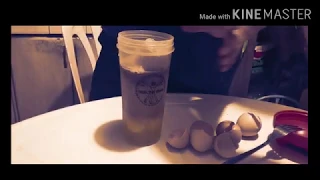 ftm as how i make my whey protein shake with raw brown egg 70g protein 