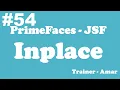 PrimeFaces - JSF Tutorial Inplace in PrimeFaces using Netbeans IDE Part-54