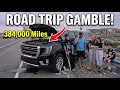 We tried DRIVING ACROSS THE COUNTRY in a 384 000 MILE Truck