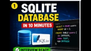 Python SQLite Database Tutorial Complete Guide for Beginners 2026