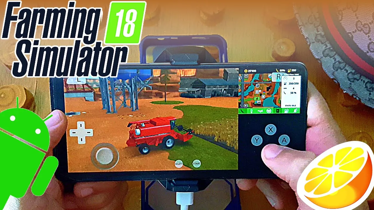Farming Simulator 18 (Android) - Citra - Nintendo 3DS Emulator