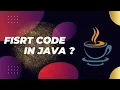Hello World IN Java Easy Tutorial