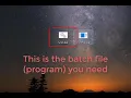 How to make a screenshot using cmd Batch