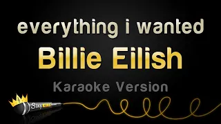 Download Billie Eilish - everything i wanted (Karaoke Version) MP3