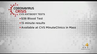 COVID Antibody Testing Added To Dozens Of CVS Locations In Massachusetts
