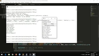Python Tkinter GUI and Fetching Data from Database CRUD