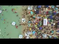 Trash still scattered along South Beach after Floatopia