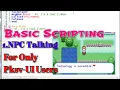 1 NPC Talking PKSV-UI Step By Step Explain Through Sub