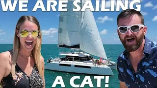 We Are Sailing A Catamaran!  S4:E01