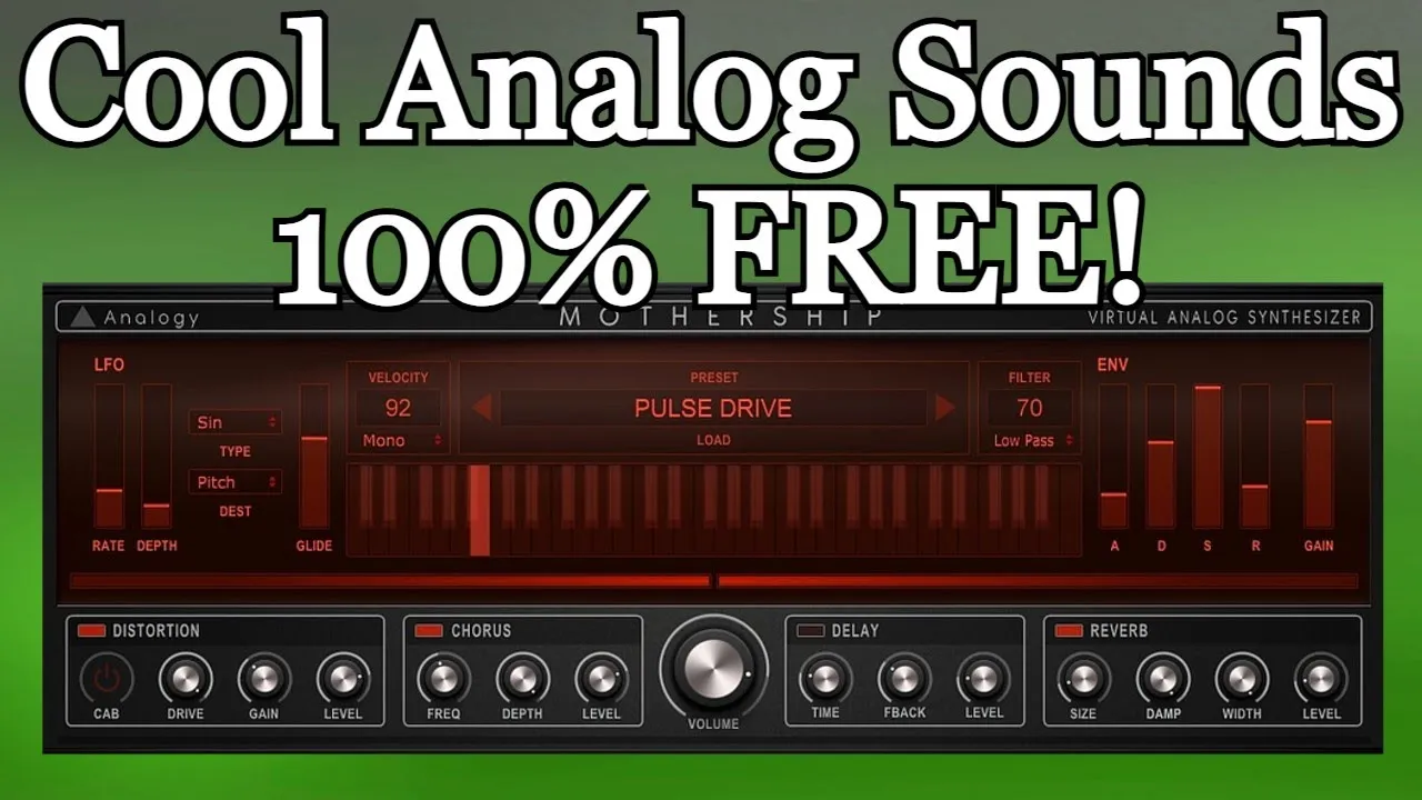 Cool New FREE VST Instrument With Classic Analog Sounds!