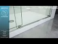 DreamLine Essence Shower Door Sliding Opening