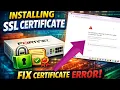 Installing Fortinet CA Certificate Fix Certificate Errors on FortiGate Firewall