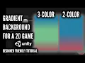 How to create a Gradient Sky Background for a 2D game in Unity Shader Graph
