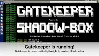 beVX Conference 2018 Gatekeeper Draft Demo