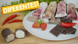 6 TIPOS DE GELADINHO GOURMET DIFERENTES  | DINDIN GOURMET | Nandu Andrade