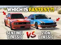 Download Lagu GTA 5 ONLINE - ZION CLASSIC VS SENTINEL CLASSIC (WHICH IS FASTEST?)