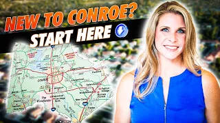 Conroe TX Map Tour Location Lifestyle Local Attractions