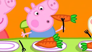 乔治吃胡萝卜 🥕|小猪佩奇爱吃蔬菜 + 更多 吃播合集|小猪佩奇中文 🐷|Peppa Pig Chinese|儿童动画