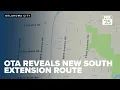 Oklahoma Turnpike Authority reveals new South Extension route impacting 75 homes