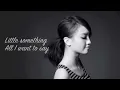 林欣彤 - Little Something (歌詞 lyrics)