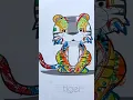 Tiger Coloring Pages for Kids Tiger Drawing for Kids ecosenpaiARTS