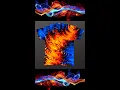 Fire Water Tie Dye Ripple