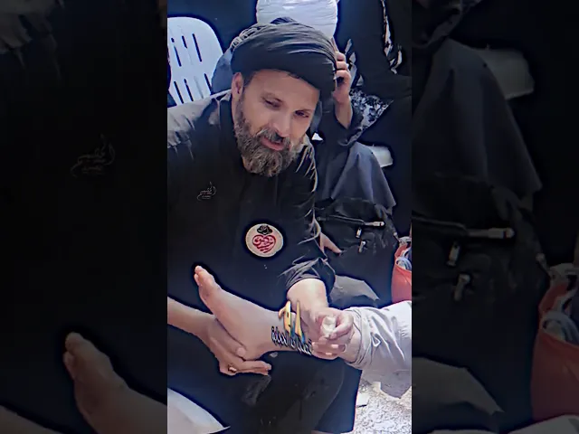 ⁣خدمة زوار الإمام الحسين(عليه السلام)  شرف لن يناله الا ذو حظ عظيم (#المصمم_جعفر_الحيدري )