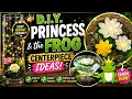 Diy Princess the Frog centerpiece ideas Birt ay decor
