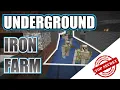 Underground Iron Farm Build Minecraft Iron Farm