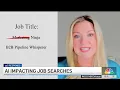 How AI is impacting searches for employment and the job market