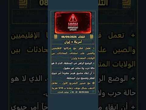 حركة الذهب السريعة قبل قليل | الثلاثاء 08/09/2026