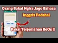 Lagu Cara mengaktifkan Google translate Atau terjemahan di Keyboard android
