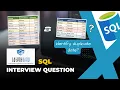 Latent View SQL Interview Question Data Analyst SQL Interview SQL Identify Duplicate Data
