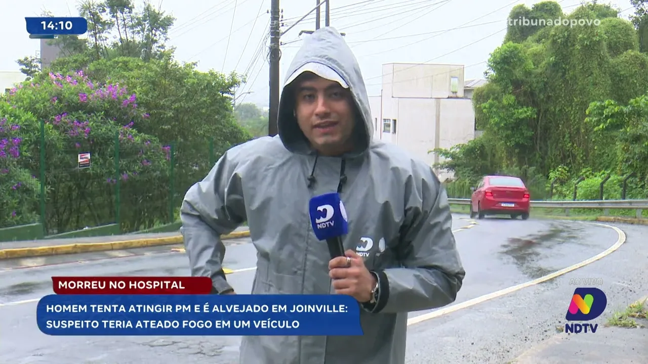 Confronto fatal em Joinville: homem morre após atacar policial com faca