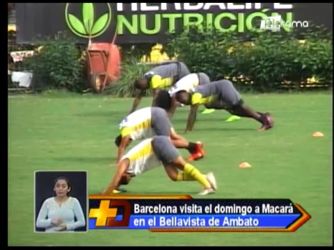 Barcelona visita el domingo a Macará en el Bellavista de Ambato