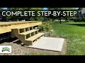 How To Build And Attach Deck Stairs