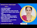 Session -4 Part-1 Retrieve Data using Query Unit -3 DBMS Class-10th ITCode-402 CBSE