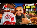 Applebees 2 for 25 Meal with New Items