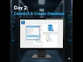 Day 2 Connect to SQL Server Create Database SQL Server Tutorial for Beginners
